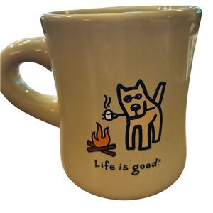 Life Is Good celery green Rocket Dog Mug